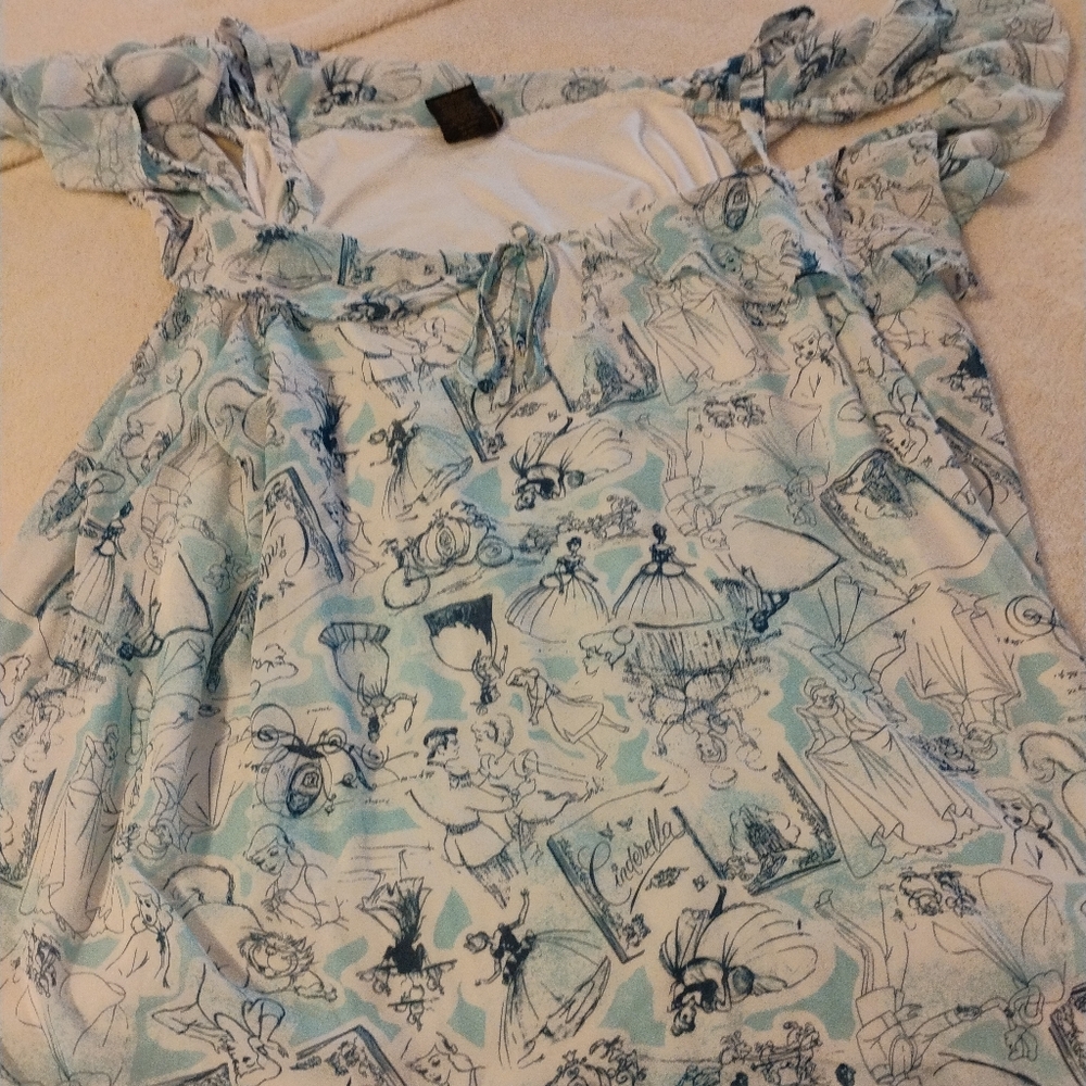 Cinderella Graphic Blouse